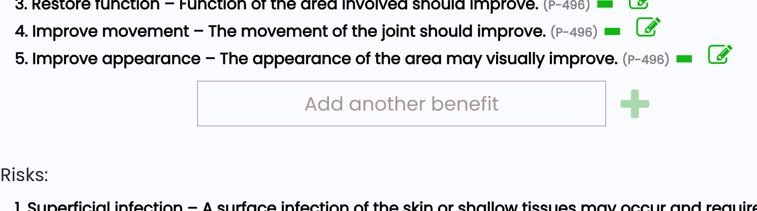 Refine and Expand the Database
